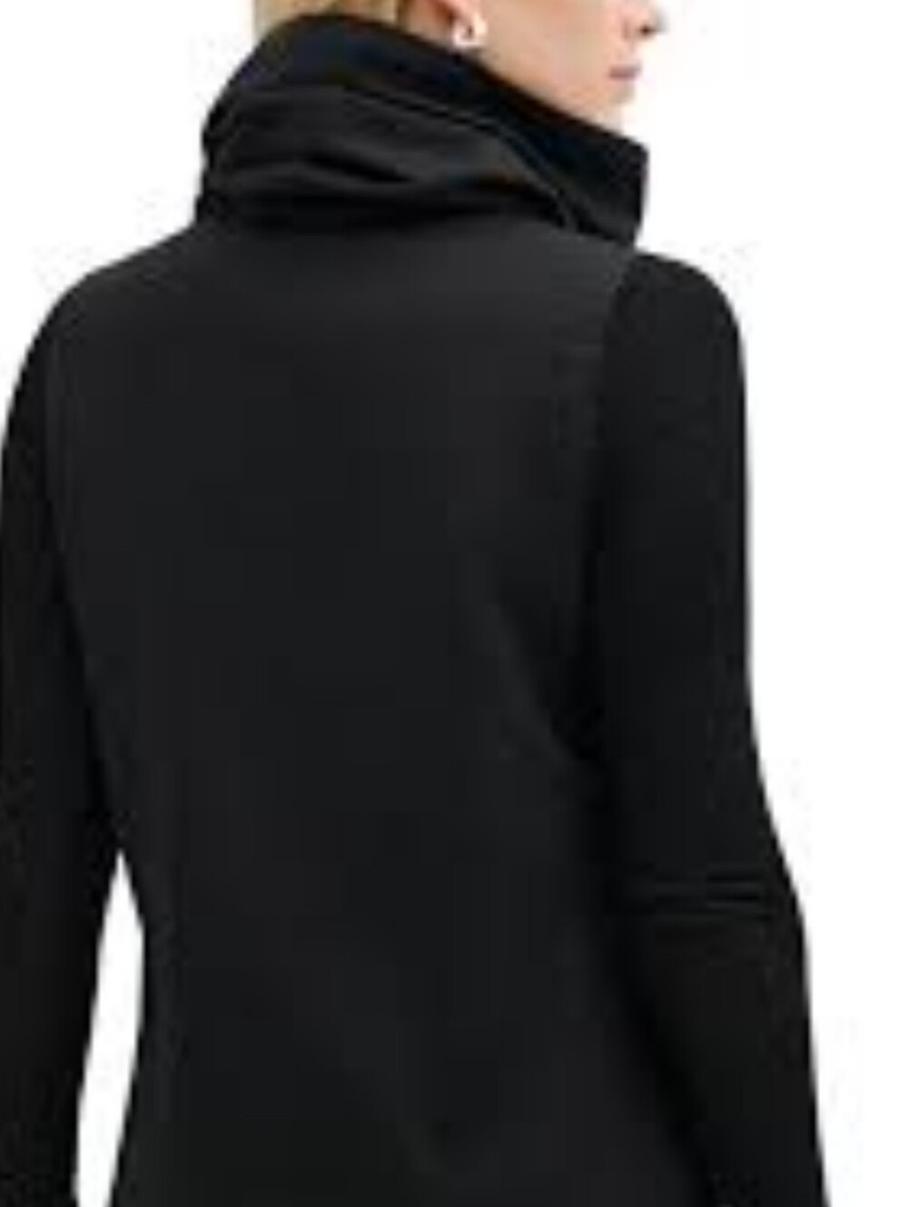 Marcella NYC, Atlantic Top Poplin cotton oversized High collar top Minimalist - Picture 3 of 12